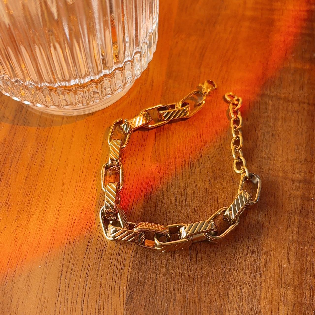 Fernanda gold chain bracelet