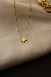 Little Sunshine Flower Gold Necklace