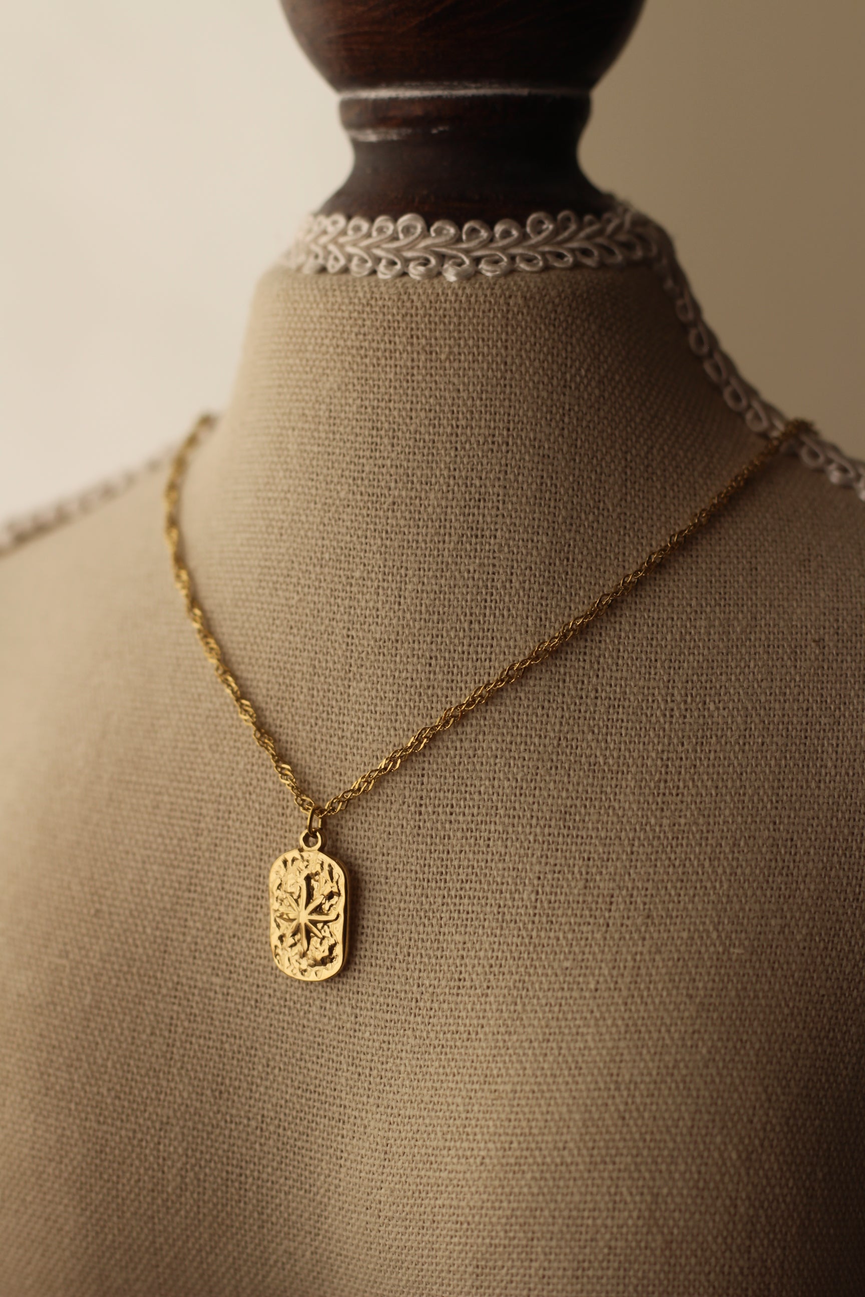 Hidden Star Gold Necklace