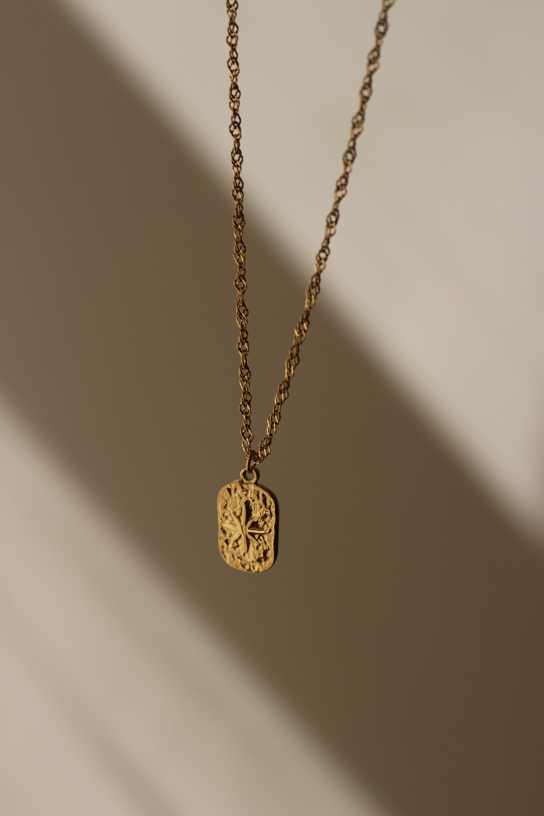 Hidden Star Gold Necklace