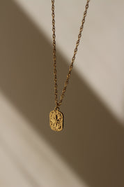 Hidden Star Gold Necklace
