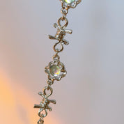 Love me Knot Silver Moonstone Necklace