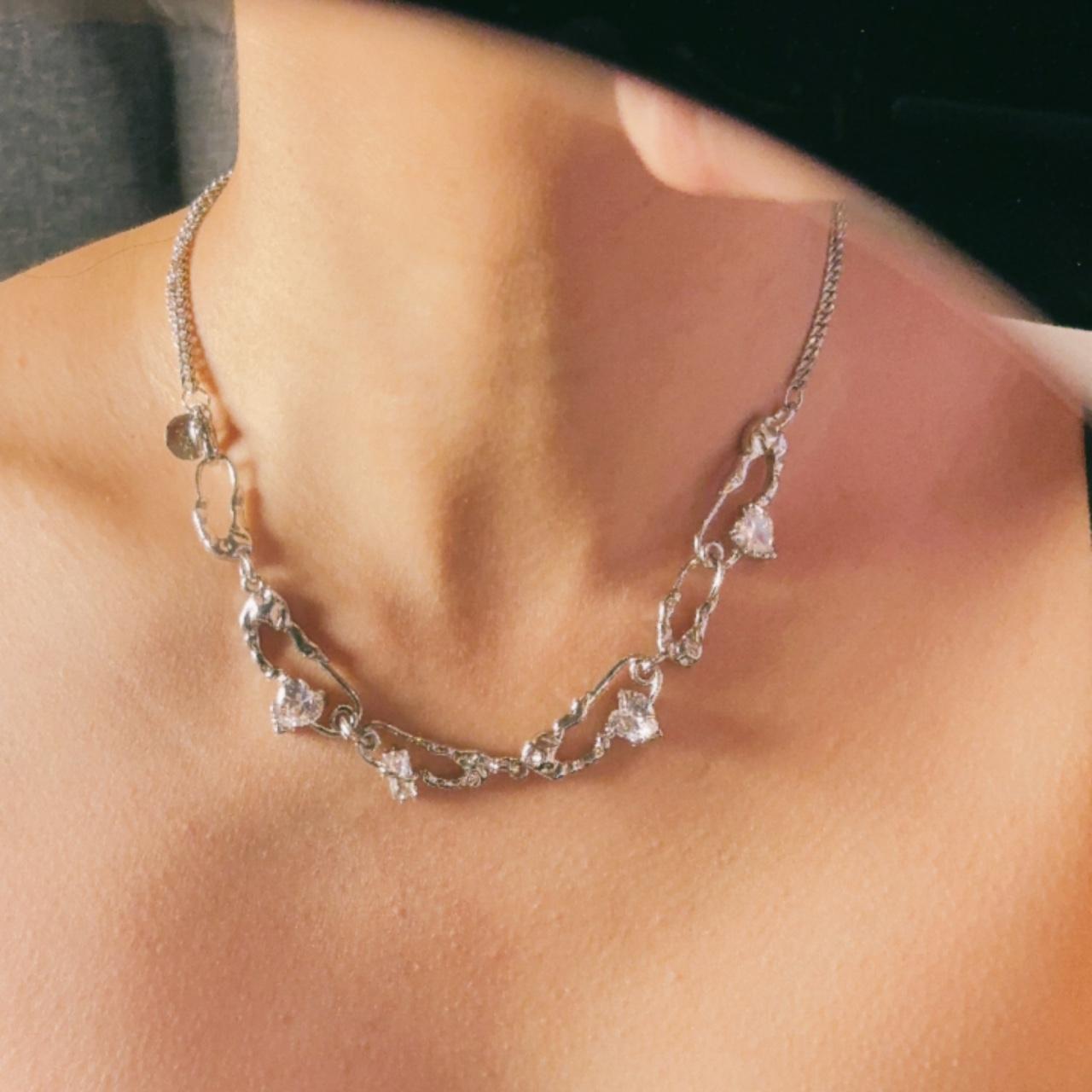 Link to my Heart Silver Chain Necklace