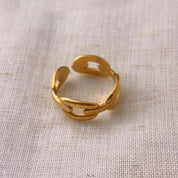Jonia Chunky Gold Chain Ring