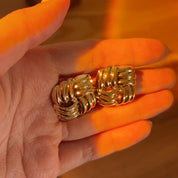 Kallie Gold Stud Earrings