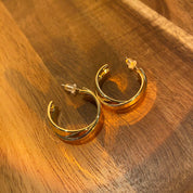 Rosie Gold Double Hoop Earrings