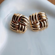 Kallie Gold Stud Earrings