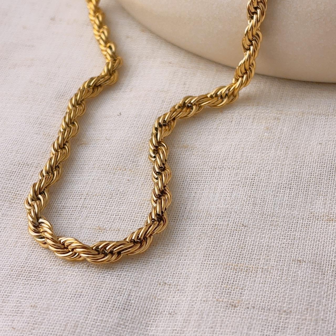 Ryanne Twisted Gold Necklace