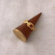Jonia Chunky Gold Chain Ring
