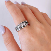 The David Silver Sculpture Ring