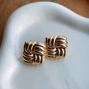 Kallie Gold Stud Earrings