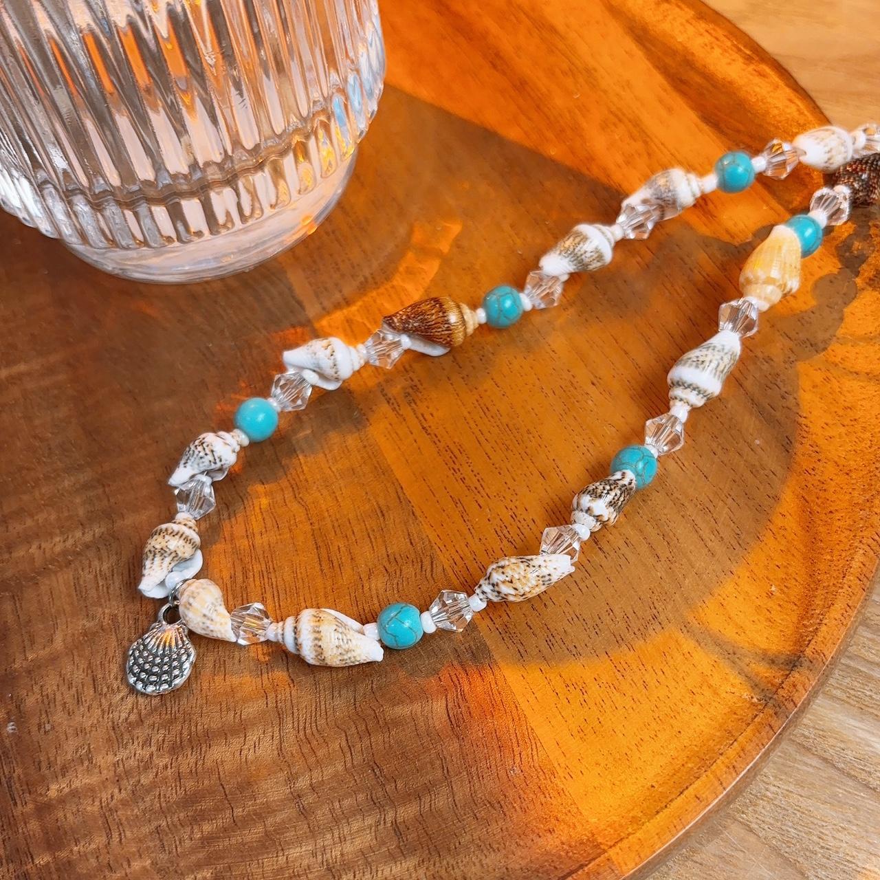 The ocean song shell pendant necklace